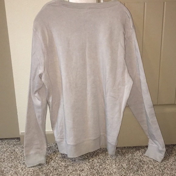 Men’s basic screw neck sweatshirt - Picture 3 of 3